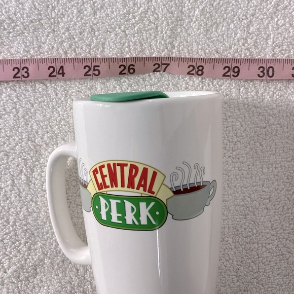 Modern Gourmet Foods White Ceramic Central Perk Friends Travel Mug - Picture 3 of 9